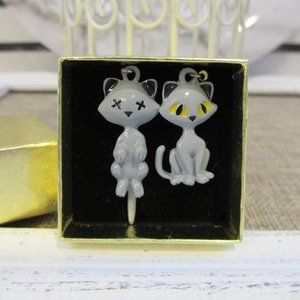 SOLD!! Cat Earrings